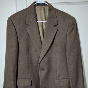Ralph Lauren Macy's Blazer 38 S Brown